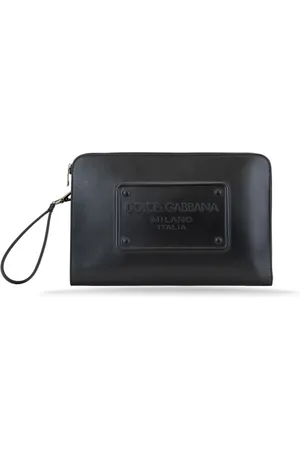 Dolce & Gabbana Heren, Accessoires, Zwart, Maat: ONE Size Leer