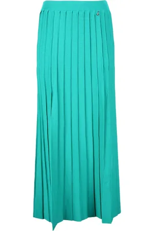 Patrizia Pepe Dames, Rokken, Blauw, Maat: S Viscose