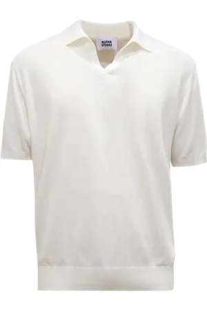 ALPHA STUDIO Heren, Tops, Wit, Maat: XL