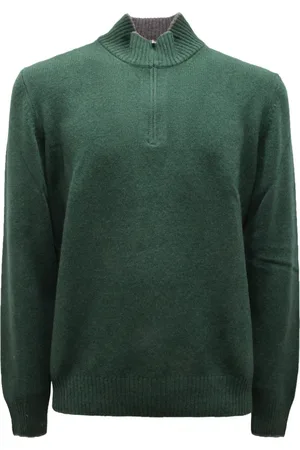 Gran Sasso Heren, Truien, Groen, Maat: 2XL Wol