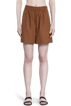 Max Mara Dames, Korte broeken, Bruin, Maat: XS Gabardine