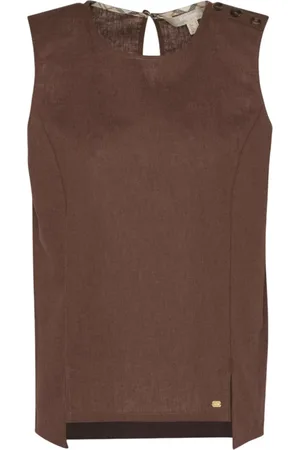 Barbour Dames, Tops, Bruin, Maat: M