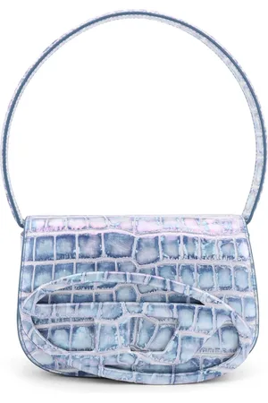 Diesel Dames, Tassen, Blauw, Maat: ONE Size Leer