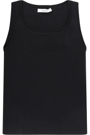 Max Mara Dames, Tops, Zwart, Maat: S Viscose