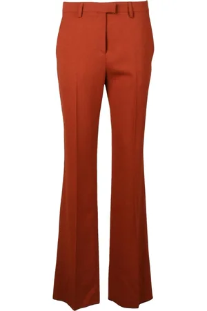 Etro Dames, Broeken, Rood, Maat: XS Wol