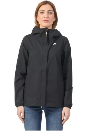 K-Way Dames, Jassen, Zwart, Maat: XS Poliester