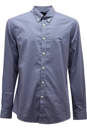 HARMONT&BLAINE Heren, Overhemden, Blauw, Maat: S