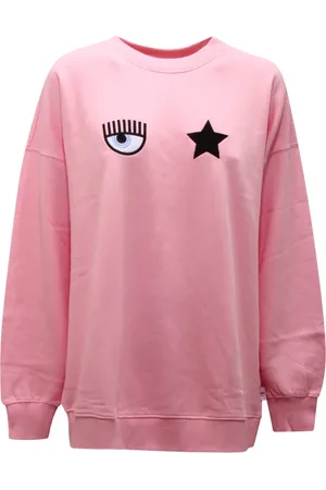 Chiara Ferragni Dames, Sweatshirts & Hoodies, Roze, Maat: S Fleece