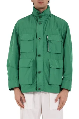 Aspesi Heren, Jassen, Groen, Maat: L Nylon