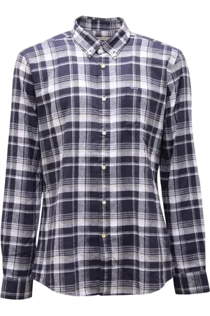 Barbour Heren, Overhemden, Blauw, Maat: L Katoen