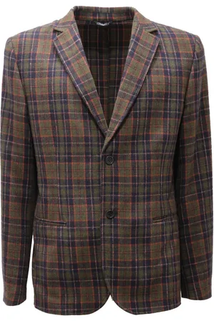 D.A. Daniele Alessandrini Heren, Jassen, Bruin, Maat: XL Wol