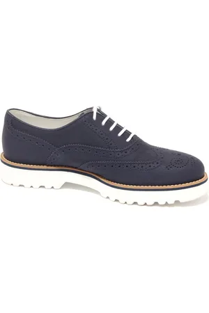 Hogan Dames, Schoenen, Blauw, Maat: 35 1/2 EU