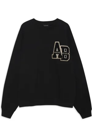 ANINE BING Dames, Sweatshirts & Hoodies, Zwart, Maat: M