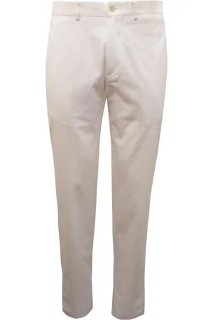 Brunello Cucinelli Heren, Broeken, Wit, Maat: M
