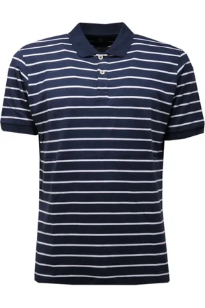 ELEVENTY Heren, Tops, Blauw, Maat: S Katoen
