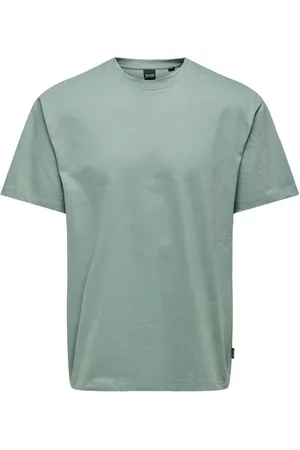 Only & Sons Heren, Tops, Groen, Maat: S