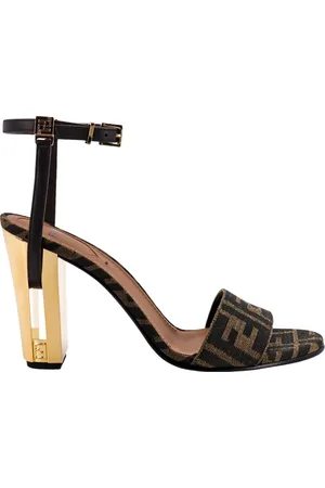 Fendi Dames, Schoenen, Bruin, Maat: 36 1/2 EU
