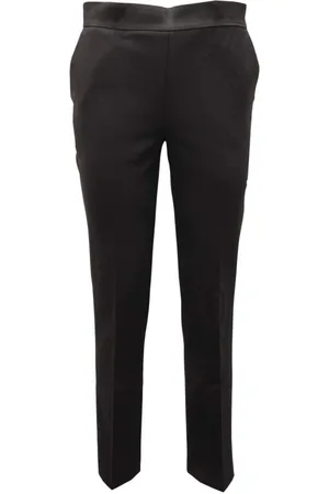 Twin-Set Dames, Broeken, Zwart, Maat: XS