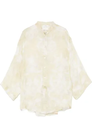 FORTE FORTE Dames, Blouses & Shirts, , Maat: S Linnen