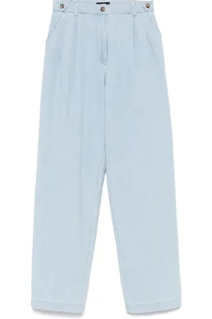 A.P.C. Dames, Jeans, Blauw, Maat: S Zijde
