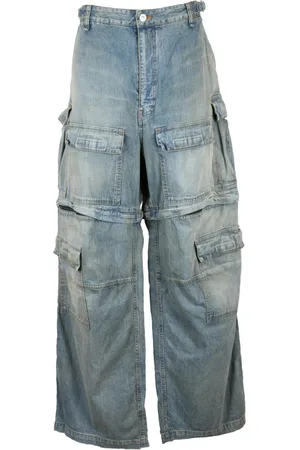Balenciaga Dames, Jeans, Blauw, Maat: S Katoen