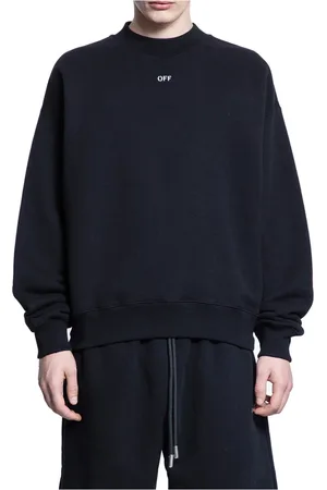 OFF-WHITE Heren, Sweatshirts & Hoodies, Zwart, Maat: M Katoen