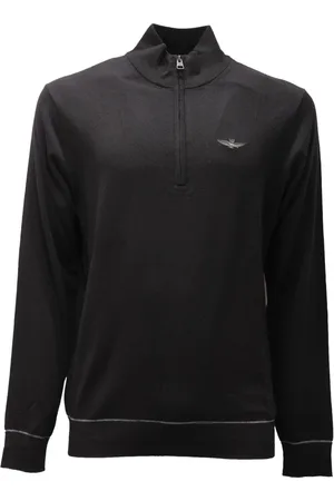 Aeronautica Militare Heren, Truien, Zwart, Maat: 2XL Wol