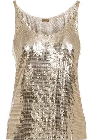Paco rabanne Dames, Tops, Geel, Maat: XS