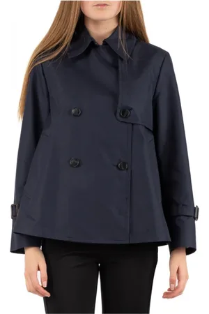 Max Mara Dames, Jassen, Blauw, Maat: XS