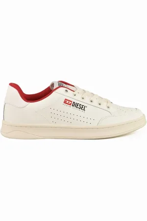 Diesel Heren, Schoenen, Wit, Maat: 45 EU Leer