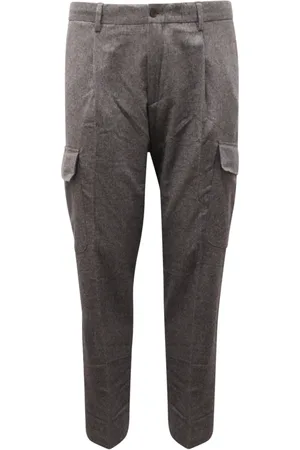 Briglia 1949 Heren, Broeken, Grijs, Maat: 2XL Kasjmier