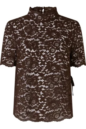 Baum und Pferdgarten Dames, Blouses & Shirts, Bruin, Maat: XS