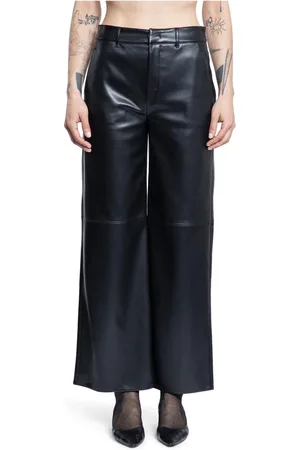 Max Mara Dames, Broeken, Zwart, Maat: S Nylon