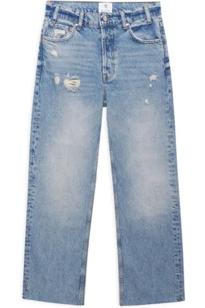 ANINE BING Dames, Jeans, Blauw, Maat: W32 Katoen