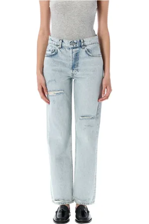 ANINE BING Dames, Jeans, Blauw, Maat: W25 Katoen