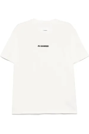 Jil Sander Heren, Tops, Wit, Maat: L Katoen