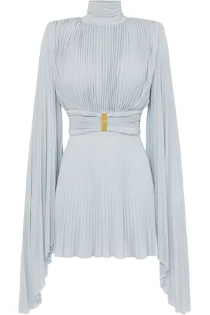 Elisabetta Franchi Dames, Jurken, Blauw, Maat: M