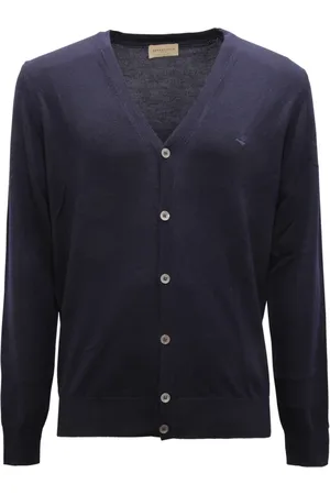 BROOKSFIELD Heren, Truien, Blauw, Maat: 3XL Wol