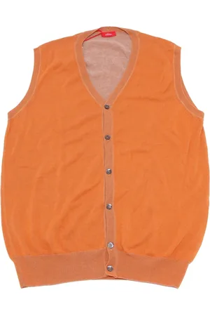 ALTEA Heren, Truien, Oranje, Maat: L