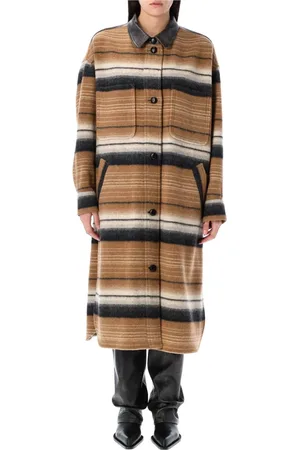 Isabel Marant Dames, Mantels, Veelkleurig, Maat: S Wol