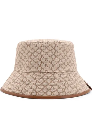 Max Mara Dames, Accessoires, Bruin, Maat: 57 CM Katoen