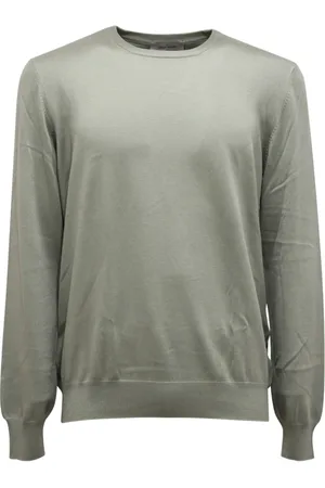 Gran Sasso Heren, Truien, Groen, Maat: 2XL Katoen