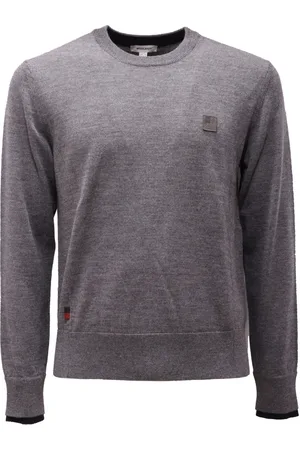 Woolrich Heren, Truien, Grijs, Maat: S Wol