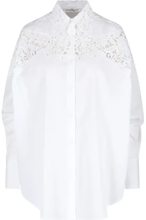 ERMANNO SCERVINO Dames, Blouses & Shirts, Wit, Maat: 2XS Katoen