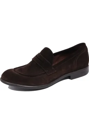 HUNDRED 100 Heren, Schoenen, Bruin, Maat: 44 EU Velours