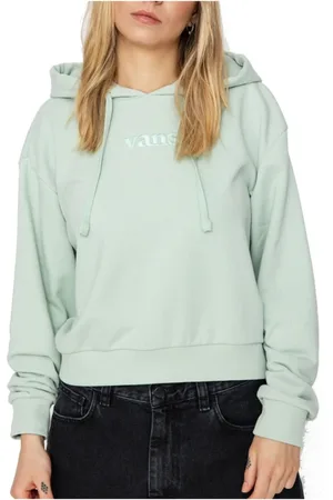Vans Heren, Sweatshirts & Hoodies, Groen, Maat: M Katoen