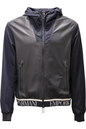 Emporio Armani Heren, Jassen, Blauw, Maat: M
