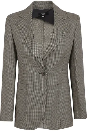 Max Mara Dames, Jassen, Zwart, Maat: 3XS