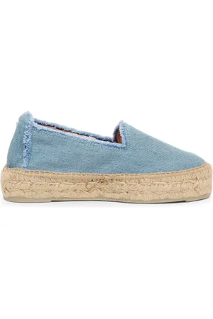MANEBI Dames, Schoenen, Blauw, Maat: 37 EU Denim