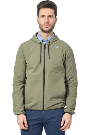 K-Way Heren, Sweatshirts & Hoodies, Groen, Maat: S Katoen